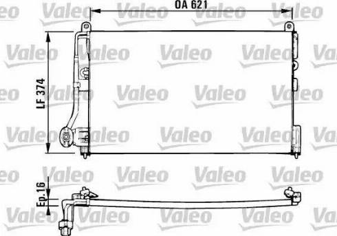 Valeo 816882 - Kondensators, Gaisa kond. sistēma ps1.lv