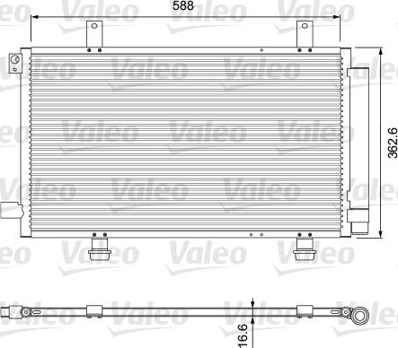 Valeo 810928 - Kondensators, Gaisa kond. sistēma ps1.lv