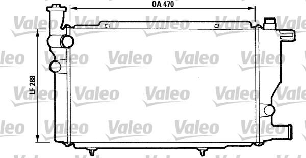 Valeo 810892 - Radiators, Motora dzesēšanas sistēma ps1.lv