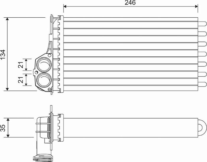 Valeo 811565 - Siltummainis, Salona apsilde ps1.lv