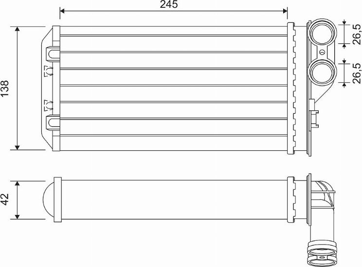 Valeo 811503 - Siltummainis, Salona apsilde ps1.lv