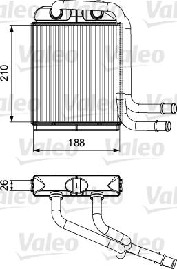 Valeo 811524 - Siltummainis, Salona apsilde ps1.lv