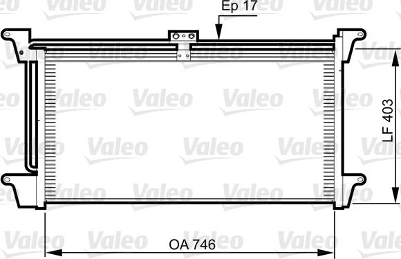 Valeo 818992 - Kondensators, Gaisa kond. sistēma ps1.lv