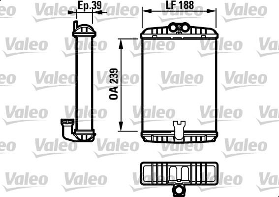 Valeo 812190 - Siltummainis, Salona apsilde ps1.lv