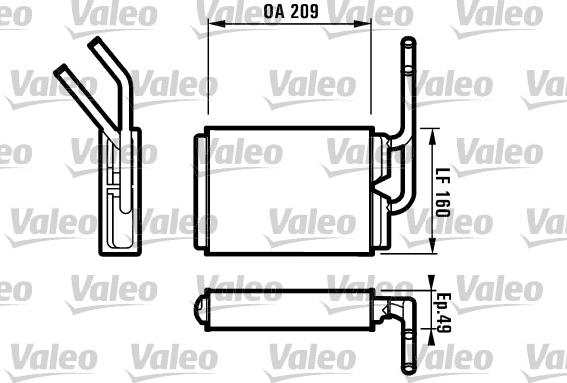 Valeo 812154 - Siltummainis, Salona apsilde ps1.lv