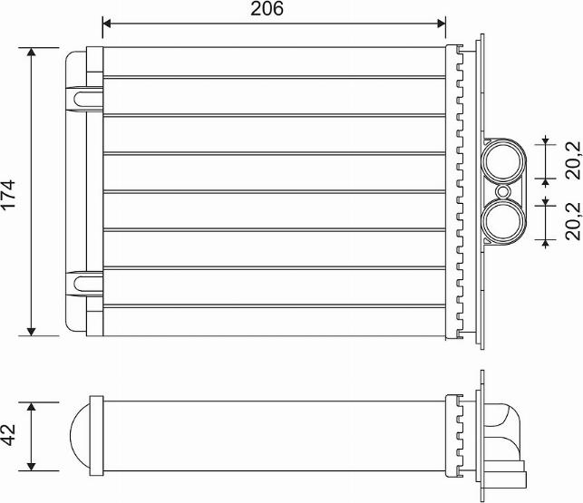 Valeo 812118 - Siltummainis, Salona apsilde ps1.lv