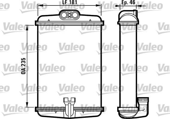 Valeo 812127 - Siltummainis, Salona apsilde ps1.lv