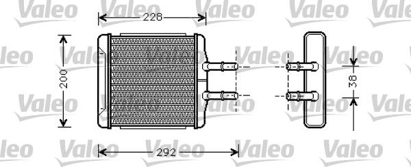 Valeo 812335 - Siltummainis, Salona apsilde ps1.lv