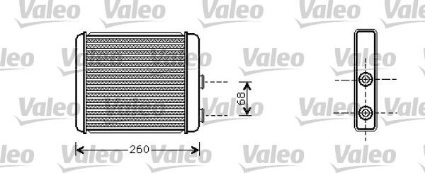 Valeo 812285 - Radiators, Motora dzesēšanas sistēma ps1.lv