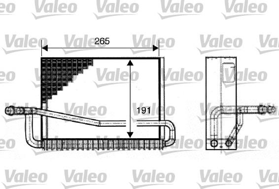 Valeo 817520 - Iztvaikotājs, Gaisa kondicionēšanas sistēma ps1.lv