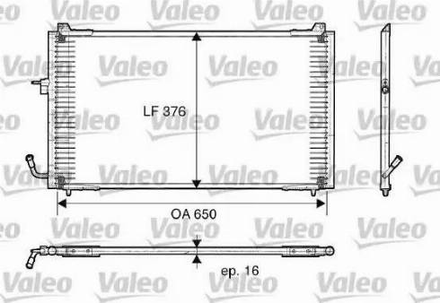 Valeo 817375 - Kondensators, Gaisa kond. sistēma ps1.lv