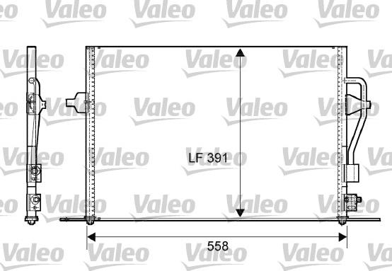 Valeo 817232 - Kondensators, Gaisa kond. sistēma ps1.lv