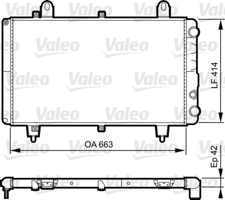 Valeo 883764 - Radiators, Motora dzesēšanas sistēma ps1.lv