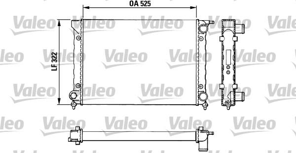 Valeo 883727 - Radiators, Motora dzesēšanas sistēma ps1.lv