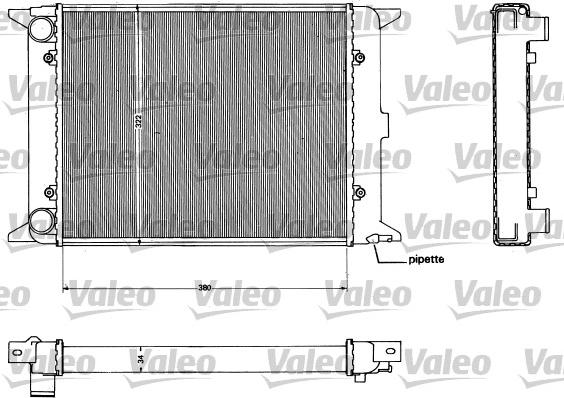 Valeo 882896 - Radiators, Motora dzesēšanas sistēma ps1.lv