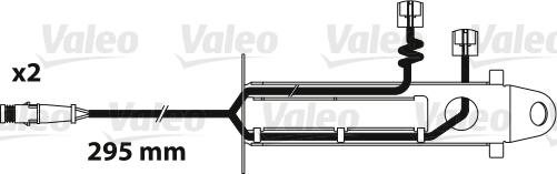 Valeo 882338 - Indikators, Bremžu uzliku nodilums ps1.lv