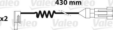 Valeo 882337 - Indikators, Bremžu uzliku nodilums ps1.lv