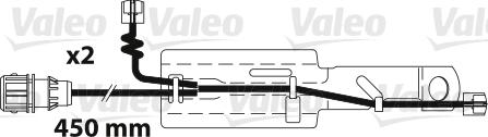 Valeo 882324 - Indikators, Bremžu uzliku nodilums ps1.lv