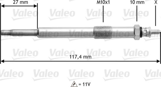 Valeo 345143 - Kvēlsvece ps1.lv