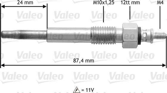 Valeo 345159 - Kvēlsvece ps1.lv