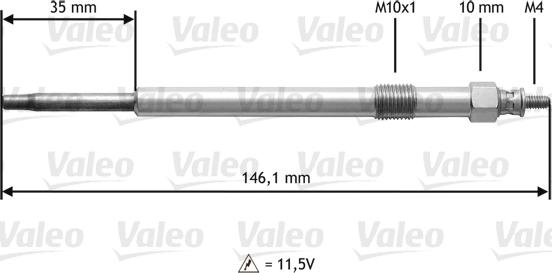 Valeo 345139 - Kvēlsvece ps1.lv