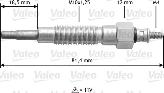 Valeo 345126 - Kvēlsvece ps1.lv