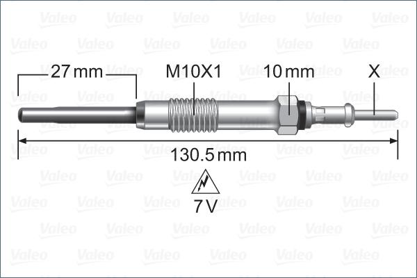 Valeo 345249 - Kvēlsvece ps1.lv