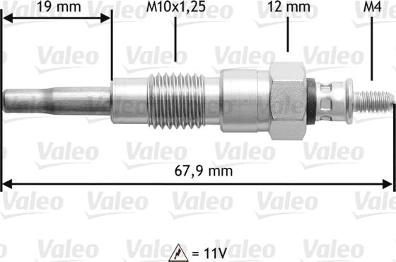 Valeo 345203 - Kvēlsvece ps1.lv