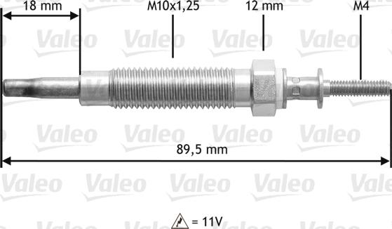 Valeo 345215 - Kvēlsvece ps1.lv