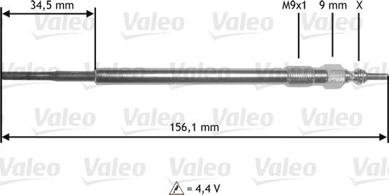 Valeo 345218 - Kvēlsvece ps1.lv