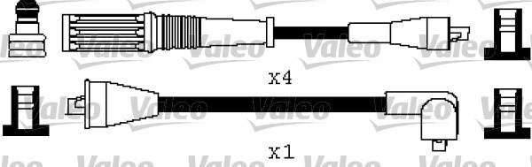 Valeo 346499 - Augstsprieguma vadu komplekts ps1.lv