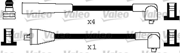 Valeo 346494 - Augstsprieguma vadu komplekts ps1.lv