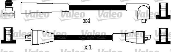 Valeo 346498 - Augstsprieguma vadu komplekts ps1.lv