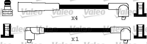 Valeo 346493 - Augstsprieguma vadu komplekts ps1.lv