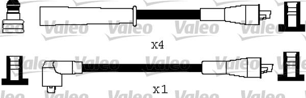 Valeo 346492 - Augstsprieguma vadu komplekts ps1.lv