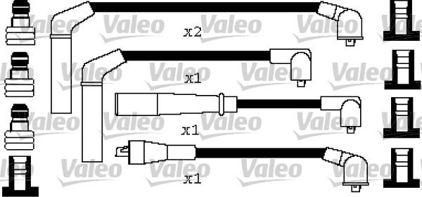 Valeo 346442 - Augstsprieguma vadu komplekts ps1.lv