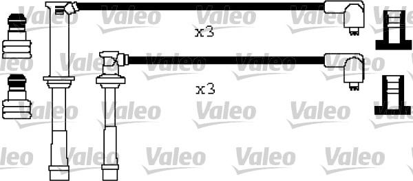 Valeo 346455 - Augstsprieguma vadu komplekts ps1.lv