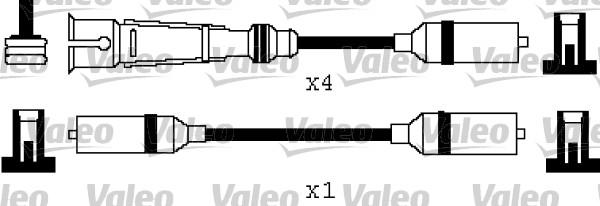 Valeo 346464 - Augstsprieguma vadu komplekts ps1.lv