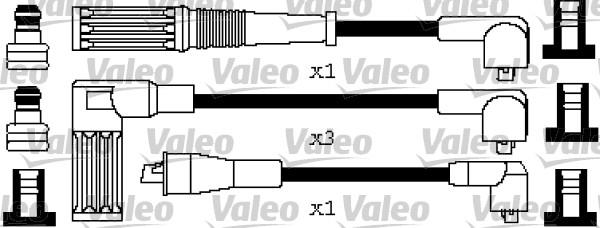 Valeo 346460 - Augstsprieguma vadu komplekts ps1.lv