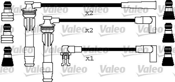 Valeo 346407 - Augstsprieguma vadu komplekts ps1.lv