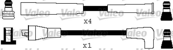 Valeo 346414 - Augstsprieguma vadu komplekts ps1.lv