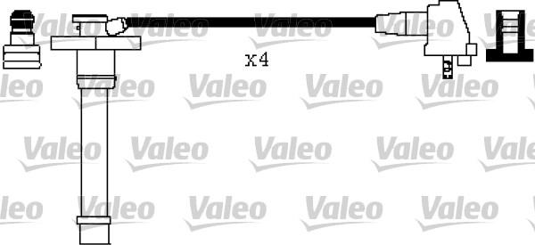 Valeo 346418 - Augstsprieguma vadu komplekts ps1.lv