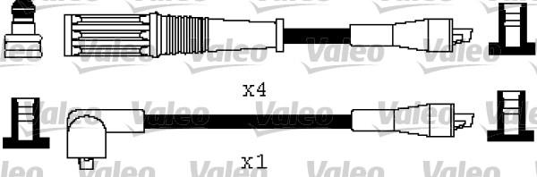 Valeo 346487 - Augstsprieguma vadu komplekts ps1.lv