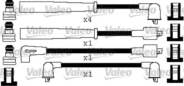 Valeo 346422 - Augstsprieguma vadu komplekts ps1.lv