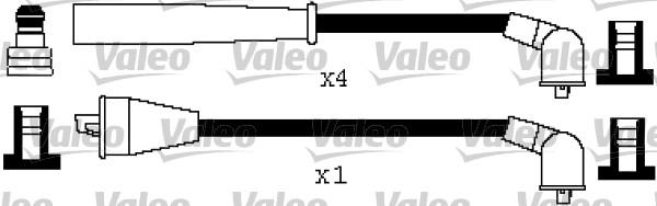 Valeo 346477 - Augstsprieguma vadu komplekts ps1.lv