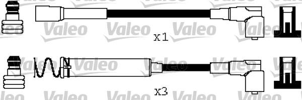 Valeo 346590 - Augstsprieguma vadu komplekts ps1.lv