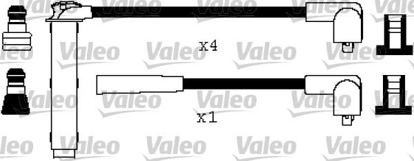 Valeo 346546 - Augstsprieguma vadu komplekts ps1.lv