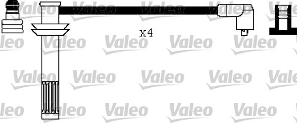 Valeo 346543 - Augstsprieguma vadu komplekts ps1.lv