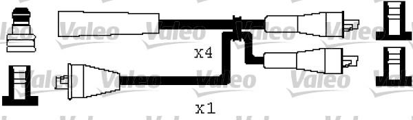 Valeo 346503 - Augstsprieguma vadu komplekts ps1.lv