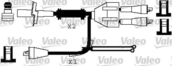 Valeo 346519 - Augstsprieguma vadu komplekts ps1.lv